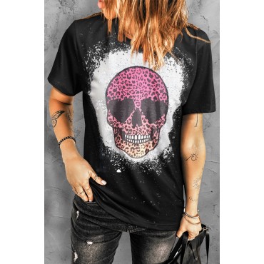 Black Leopard Skull ...
